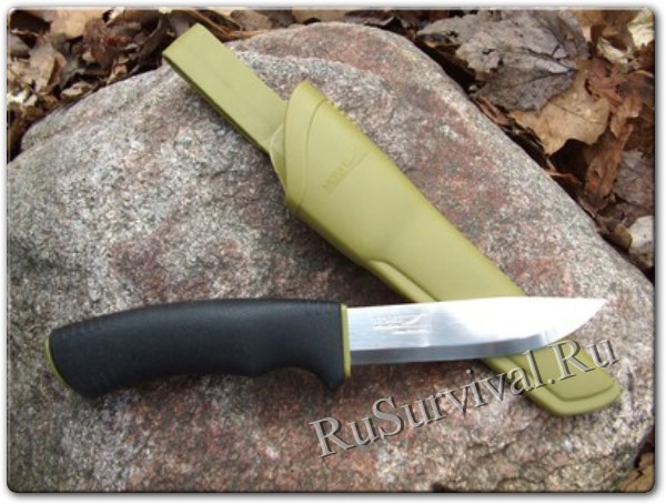Тесты ножей Mora Bushcraft