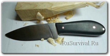 Как сделать нож ручным инструментом